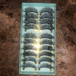 🔥 5/$50 🌈RAINBOW LOVE 10 Pairs  False Lashes Bundle 3D-84